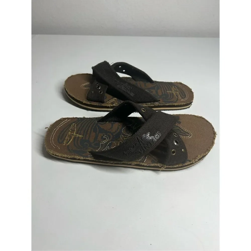 BIVEFIN CROSS BAND SLIDE SANDALS MEN’S Size 42 EU/ 9,5 US